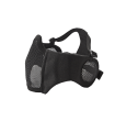 ΜΑΣΚΑ SOFT Mesh, Ear Protection, Metal, Lower Half, Black