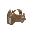 ΜΑΣΚΑ SOFT Mesh, Ear Protection, Metal, Lower Half, Tan