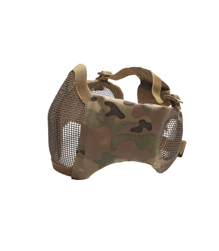ΜΑΣΚΑ SOFT Mesh, Ear Protection, Metal, Lower Half, Multicam