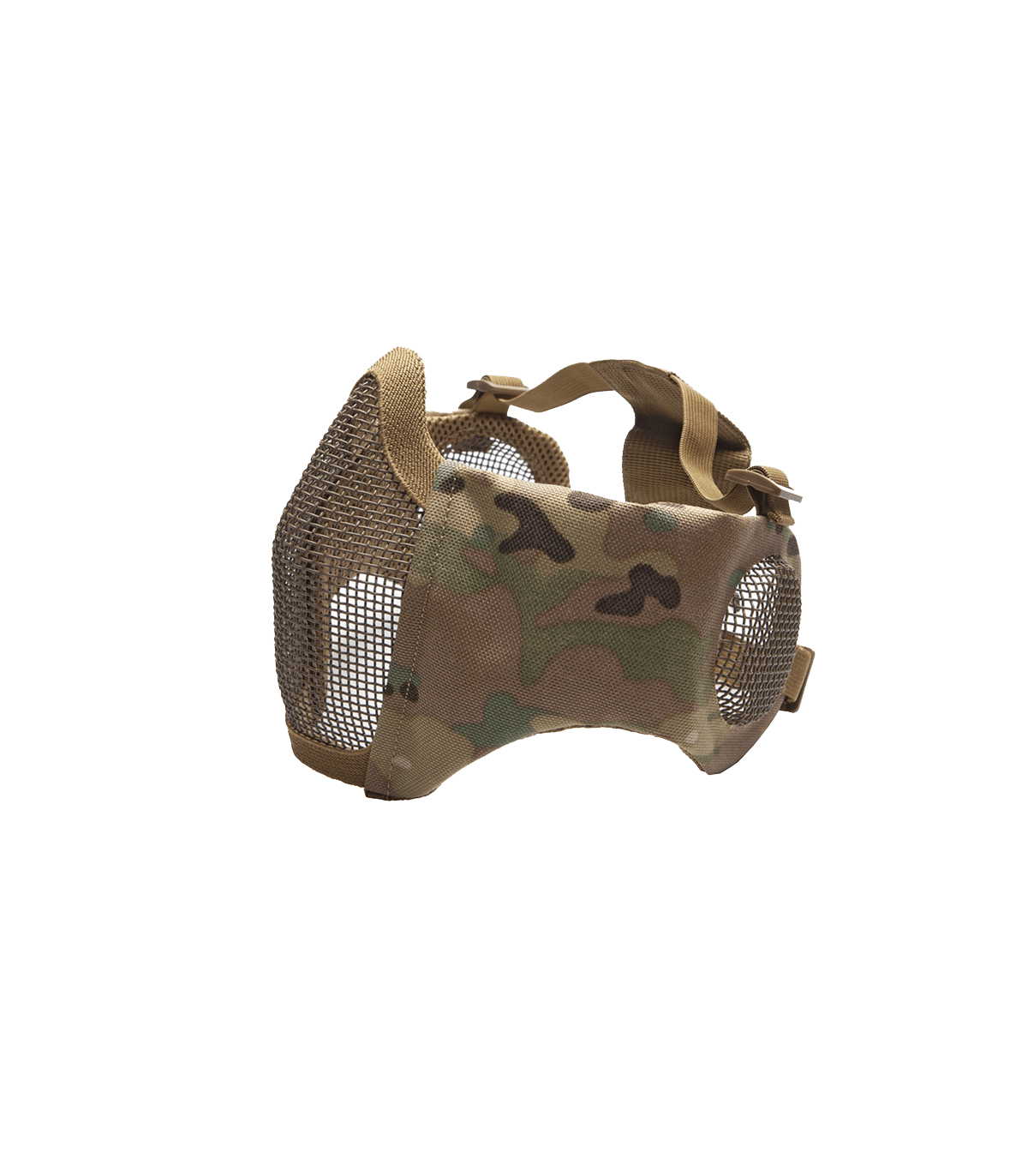 ΜΑΣΚΑ SOFT Mesh, Ear Protection, Metal, Lower Half, Multicam