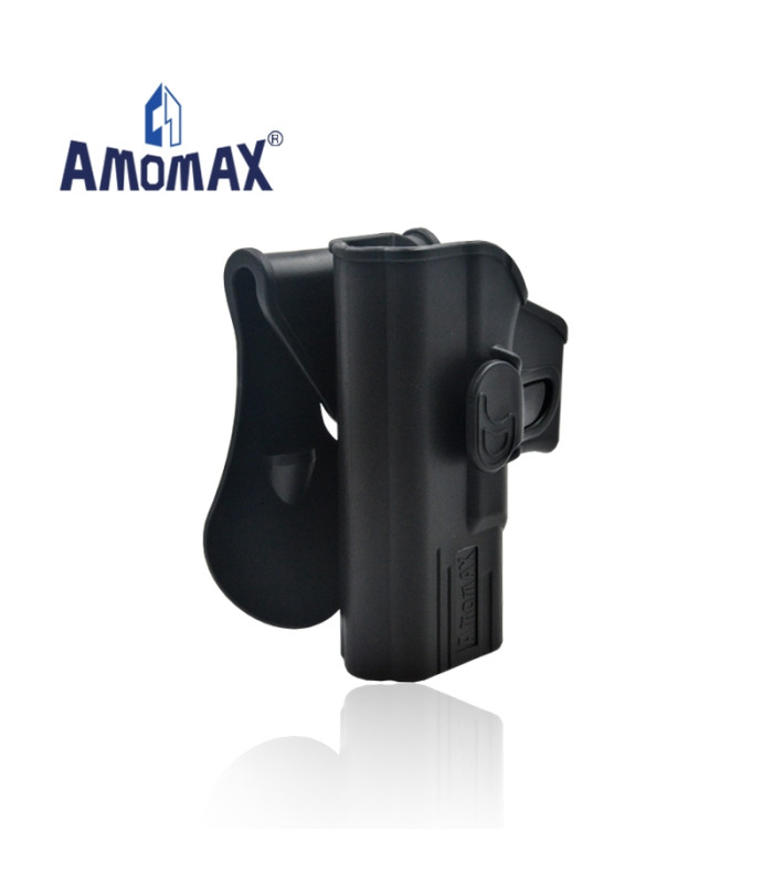 ΘΗΚΗ ΠΙΣΤΟΛΙΟΥ AMOMAX, G19,23,32 / ICS BLE-XAE / ISSC M22, BLACK , Αριστερόχειρα