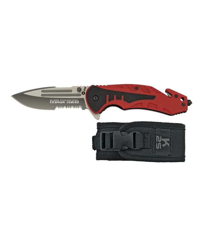 ΣΟΥΓΙΑΣ K25, G10 Handle, RED, 18319