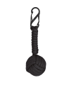 ΜΠΡΕΛΟΚ Albainox Double carabiner with paracord ball, Black