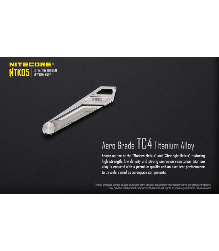 Titanium Utility Knife - NTK05