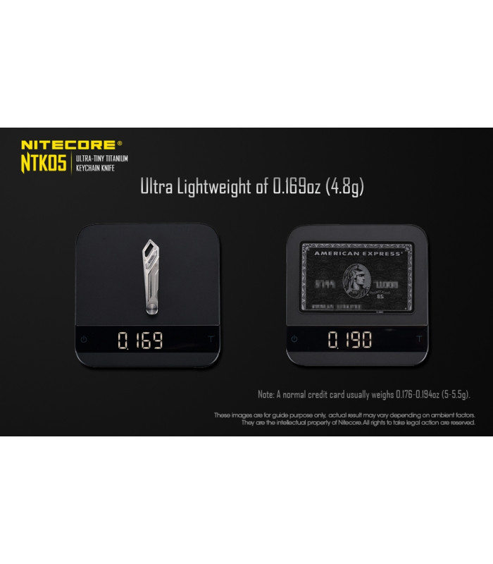 Titanium Utility Knife - NTK05