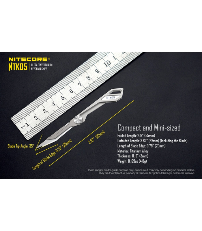 Titanium Utility Knife - NTK05