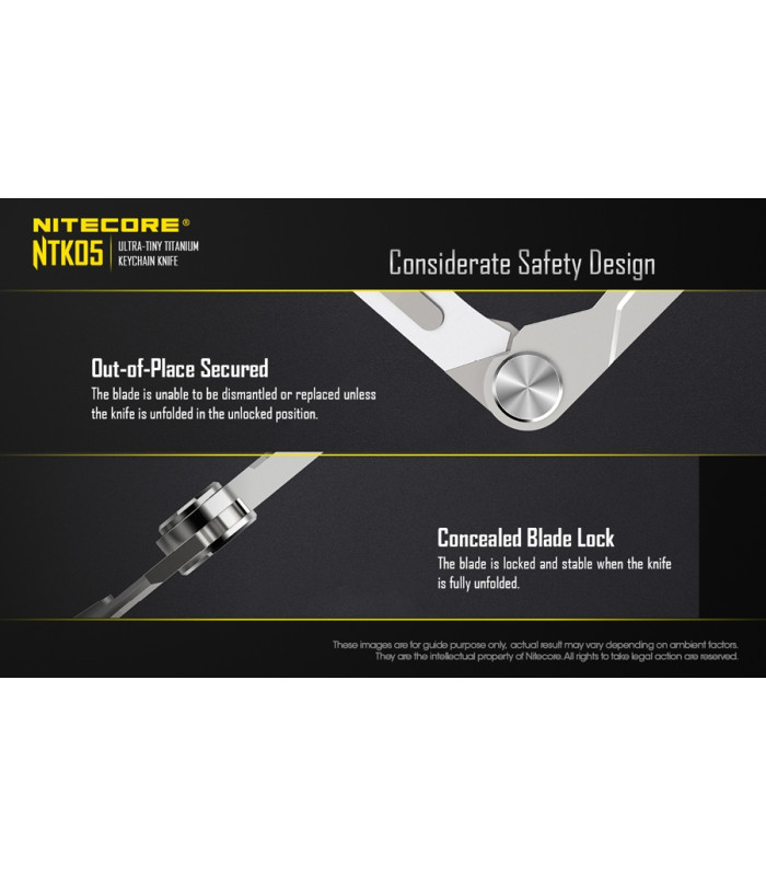 Titanium Utility Knife - NTK05