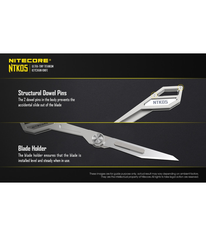 Titanium Utility Knife - NTK05