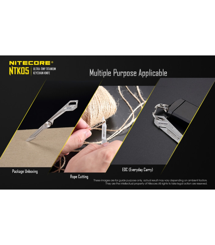 Titanium Utility Knife - NTK05