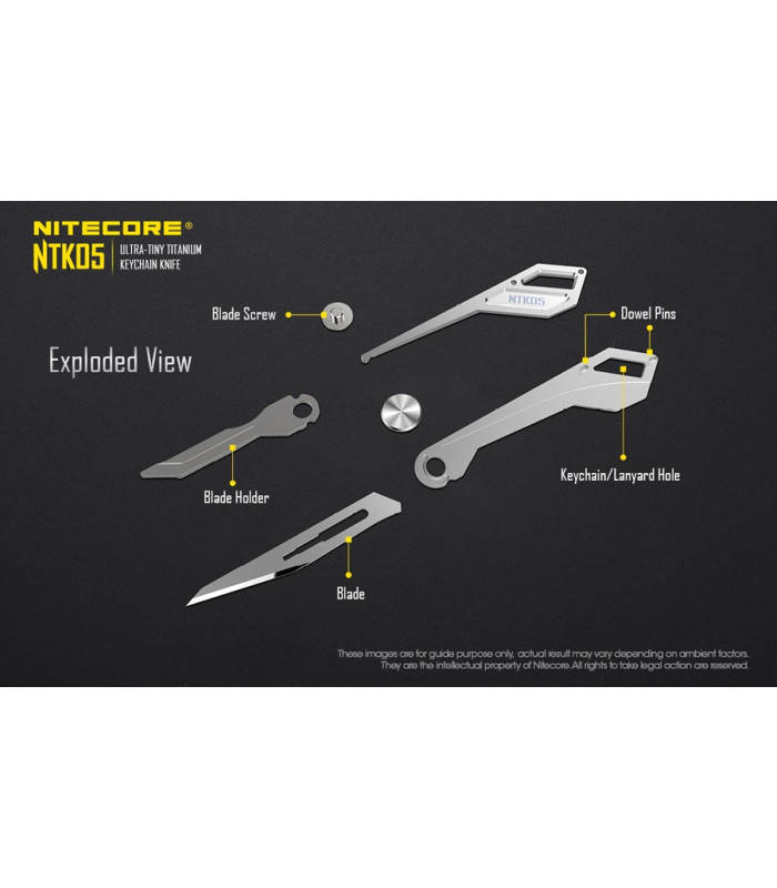 Titanium Utility Knife - NTK05