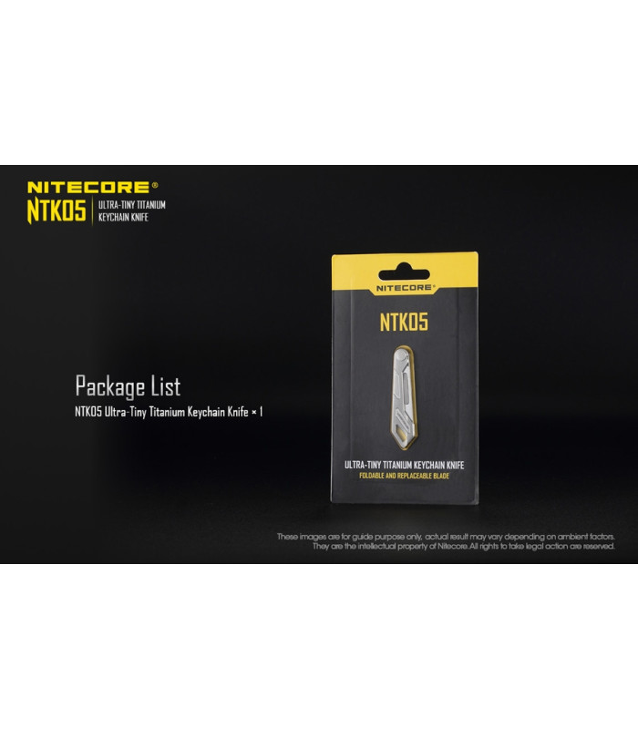 Titanium Utility Knife - NTK05