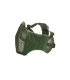 ΜΑΣΚΑ SOFT Mesh, Ear Protection, Metal, Lower Half, OD Green