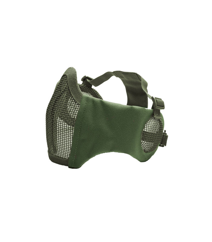 ΜΑΣΚΑ SOFT Mesh, Ear Protection, Metal, Lower Half, OD Green