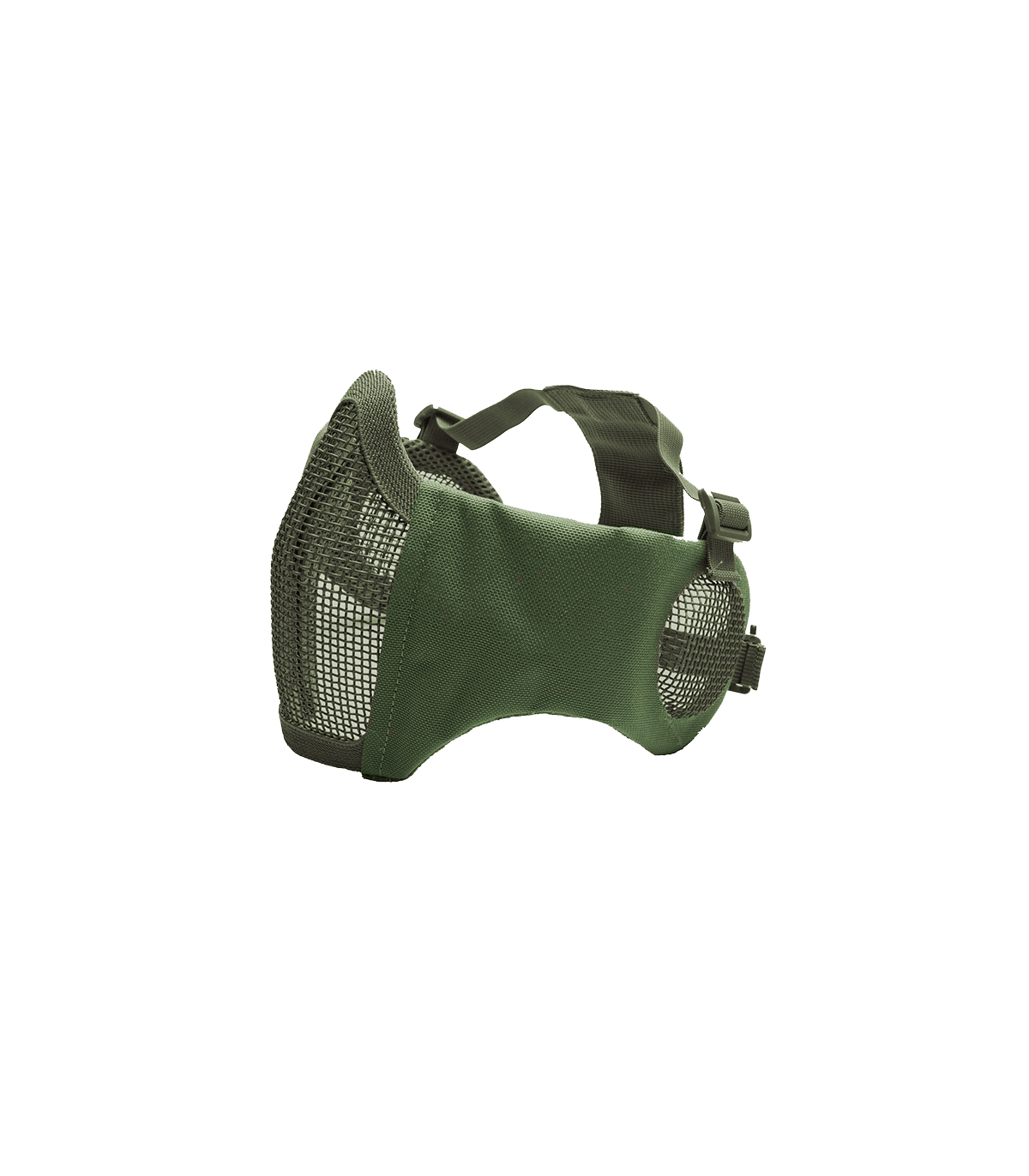 ΜΑΣΚΑ SOFT Mesh, Ear Protection, Metal, Lower Half, OD Green