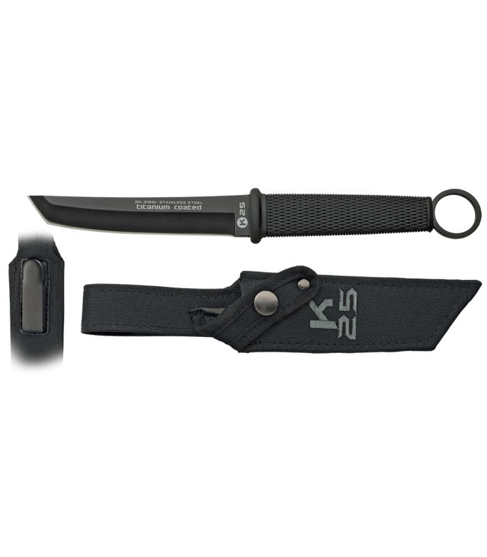 ΜΑΧΑΙΡΙ K25, TACTICO, Titanium Coated, 31891