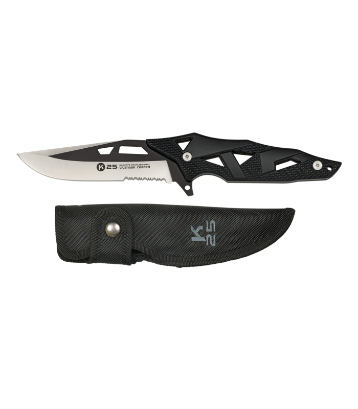 ΜΑΧΑΙΡΙ K25, Tactical Knife, Titanium Coated, 32376
