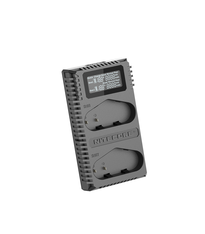 ΦΟΡΤΙΣΤΗΣ NITECORE UCN4 PRO για CANON LP-E4, LP-E4N, LP-E19