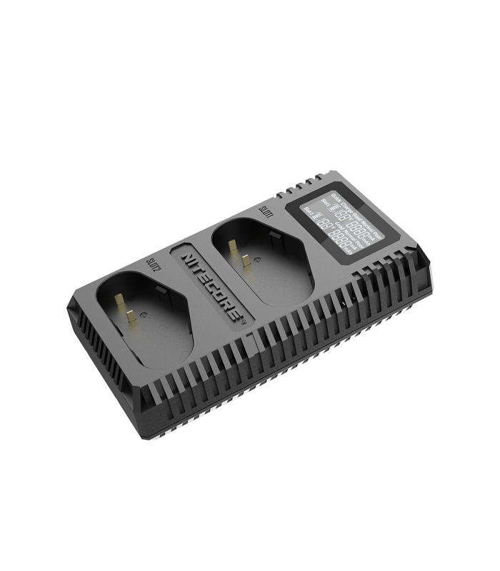 ΦΟΡΤΙΣΤΗΣ NITECORE UCN4 PRO για CANON LP-E4, LP-E4N, LP-E19