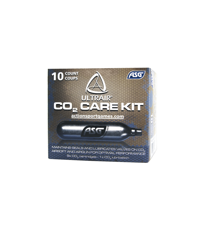 ΑΜΠΟΥΛΕΣ Co2 12g (9τεμ.) + 1 Αμπούλα Συντήρησης, ΣΕΤ