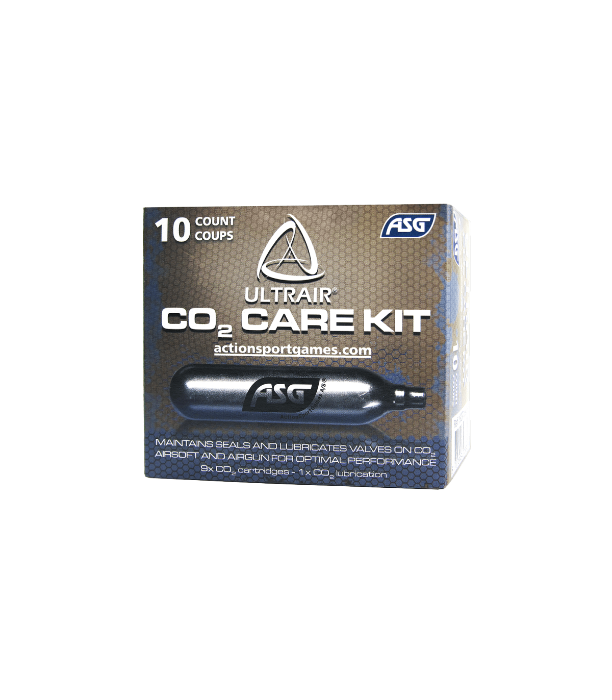 ΑΜΠΟΥΛΕΣ Co2 12g (9τεμ.) + 1 Αμπούλα Συντήρησης, ΣΕΤ