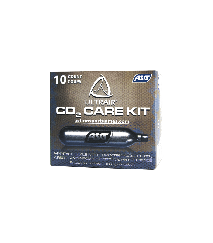ΑΜΠΟΥΛΕΣ Co2 12g (9τεμ.) + 1 Αμπούλα Συντήρησης, ΣΕΤ