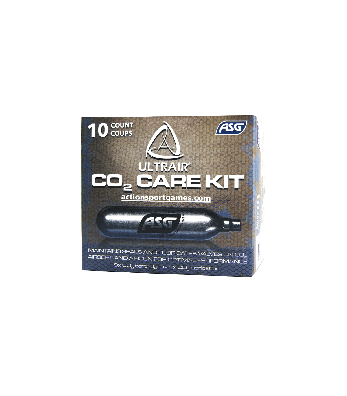 ΑΜΠΟΥΛΕΣ Co2 12g (9τεμ.) + 1 Αμπούλα Συντήρησης, ΣΕΤ