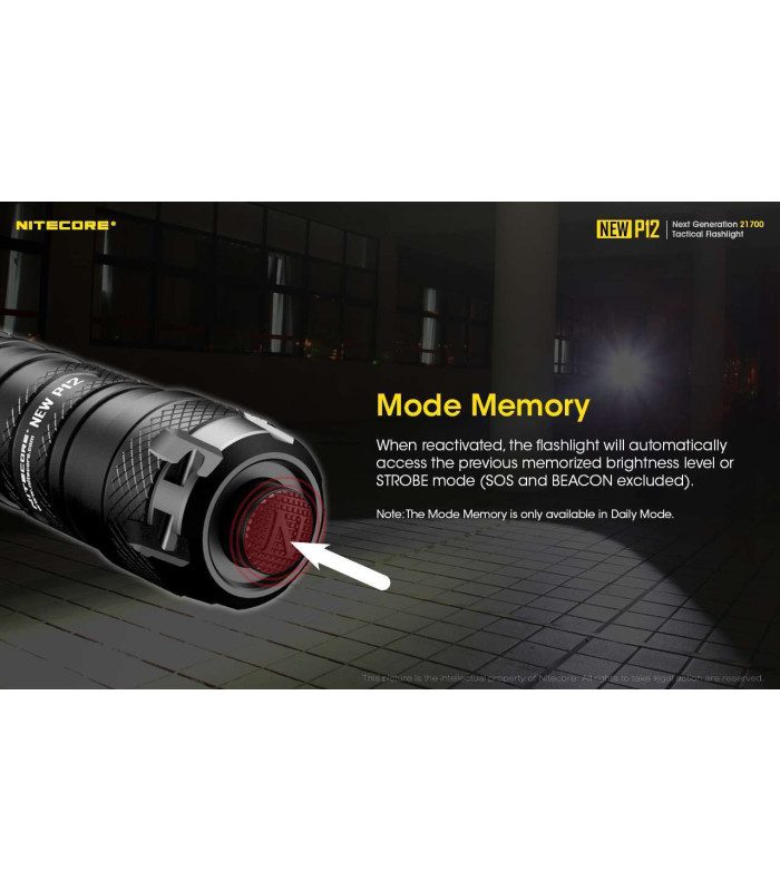 NITECORE NEW P12