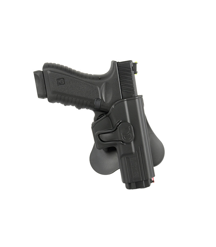 ΘΗΚΗ ΠΙΣΤΟΛΙΟΥ AMOMAX, G19,23,32 / ICS BLE-XAE / ISSC M22, Black