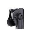 ΘΗΚΗ ΠΙΣΤΟΛΙΟΥ AMOMAX, USP Full size KWA/Umarex & USP Compact GTP9 - Black