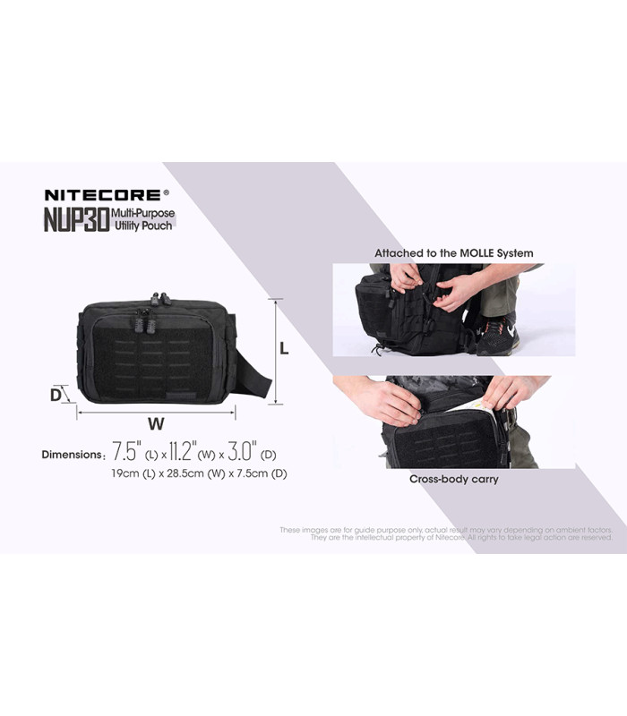 ΤΣΑΝΤΑΚΙ NITECORE TACTICAL POUCH NUP30
