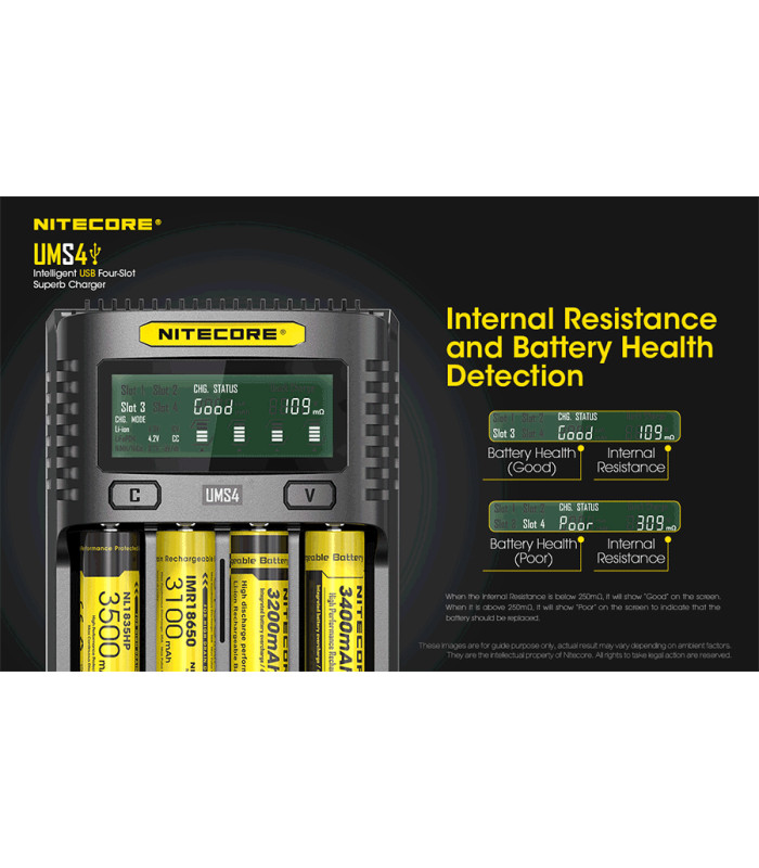 ΦΟΡΤΙΣΤΗΣ NITECORE UMS4