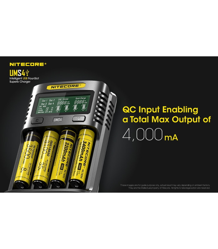 ΦΟΡΤΙΣΤΗΣ NITECORE UMS4