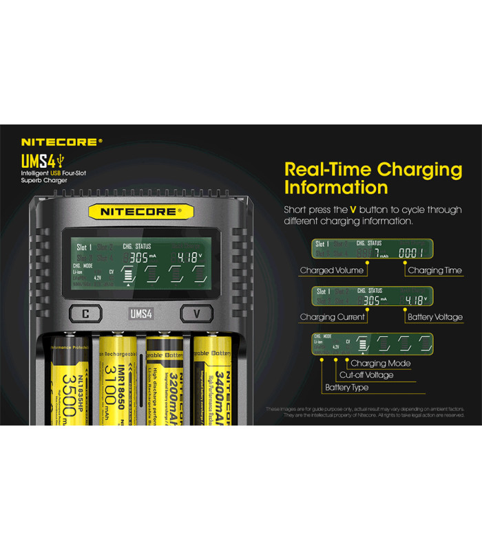 ΦΟΡΤΙΣΤΗΣ NITECORE UMS4