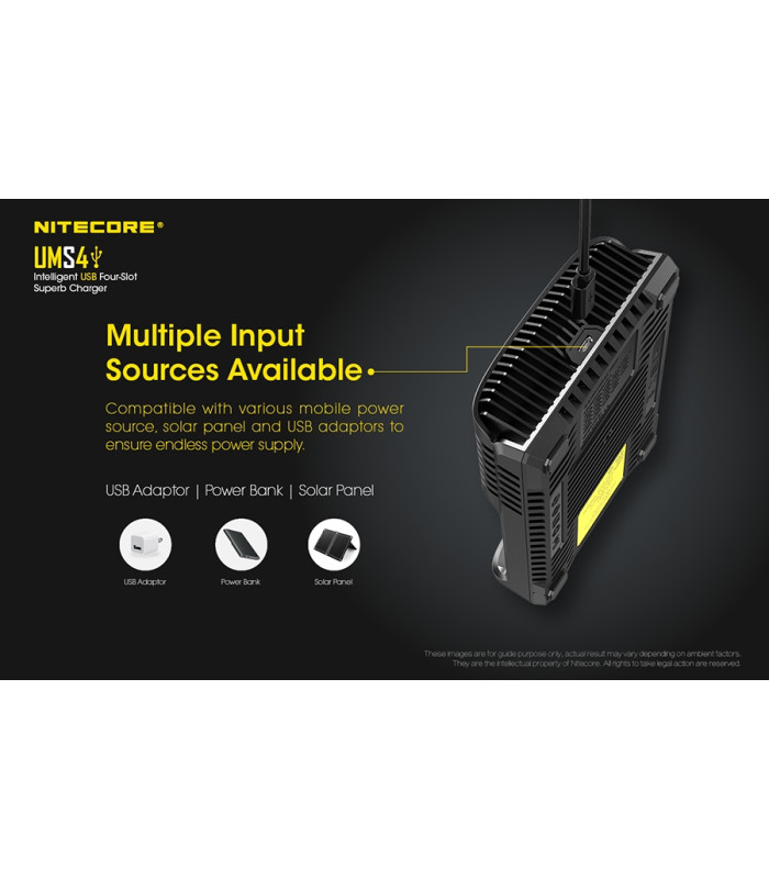 ΦΟΡΤΙΣΤΗΣ NITECORE UMS4