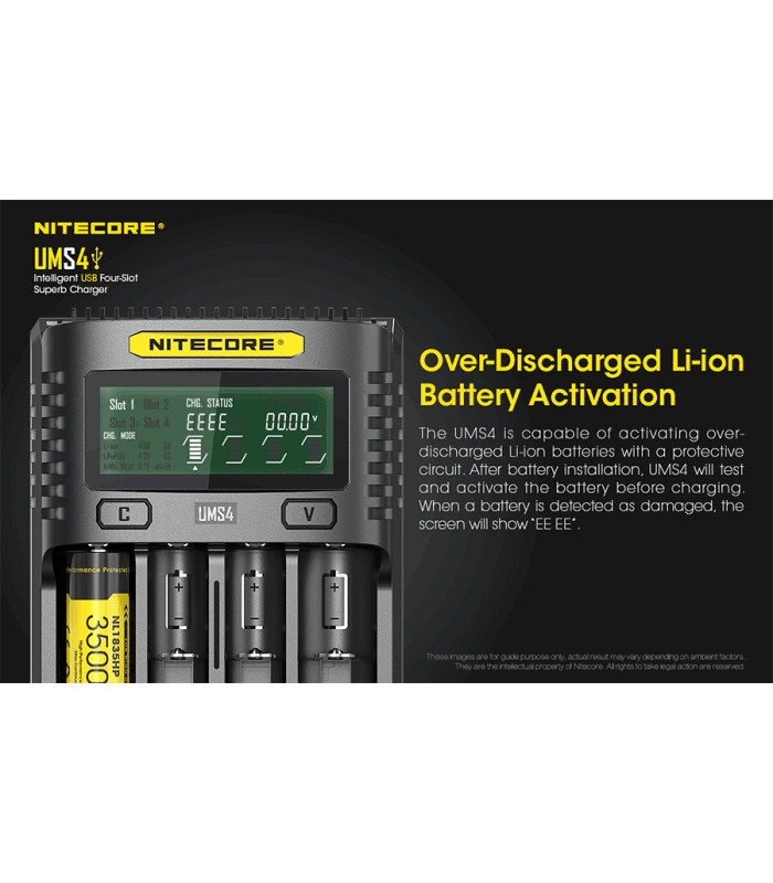 ΦΟΡΤΙΣΤΗΣ NITECORE UMS4