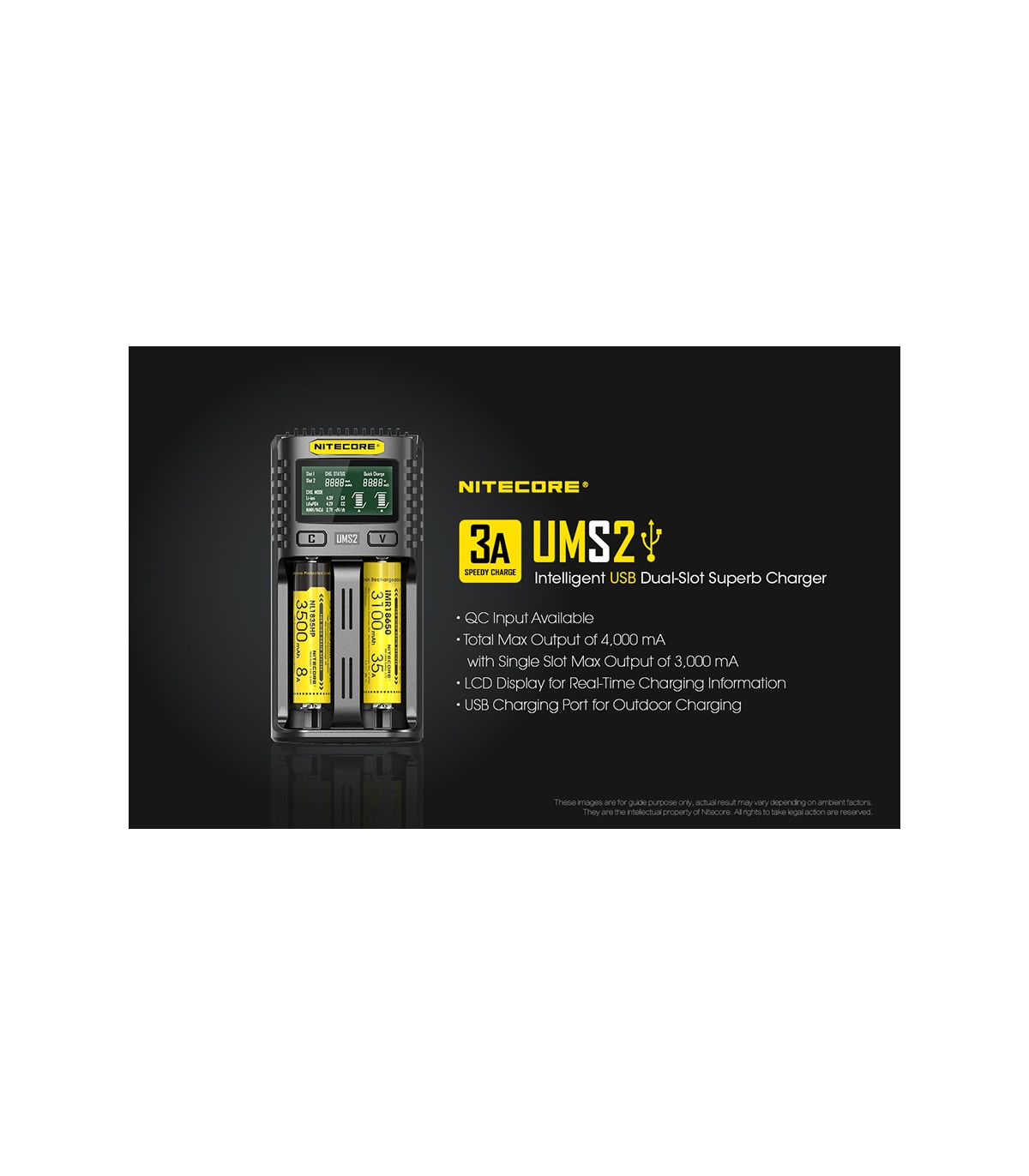 ΦΟΡΤΙΣΤΗΣ NITECORE UMS2