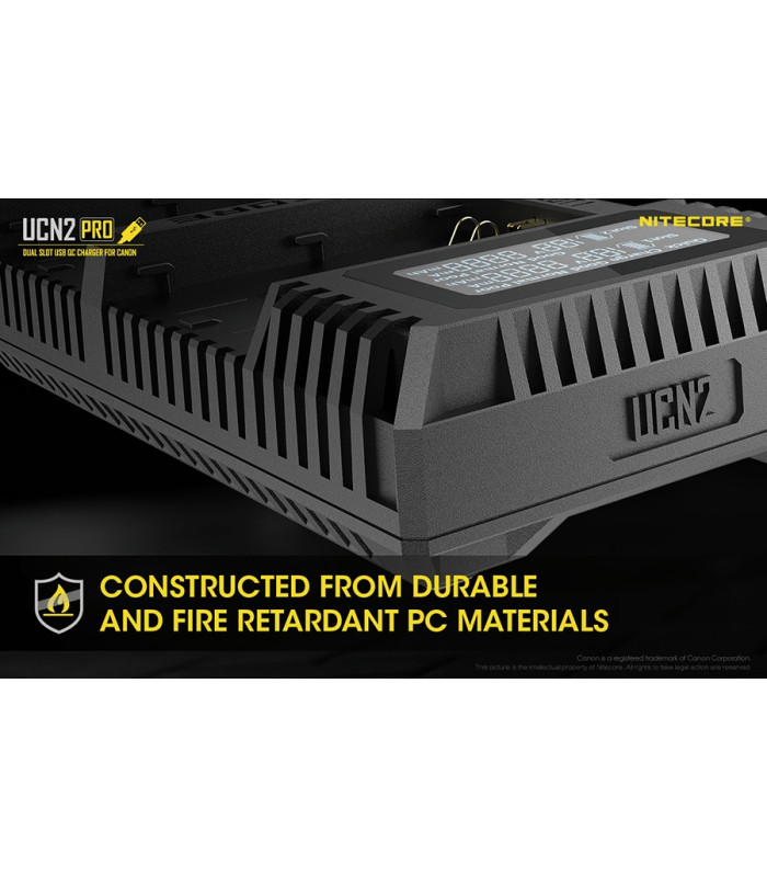 ΦΟΡΤΙΣΤΗΣ NITECORE UCN2 PRO για CANON LP-E6N
