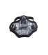 ΜΑΣΚΑ AIRSOFT Μεταλλική, μισή, Black, skull