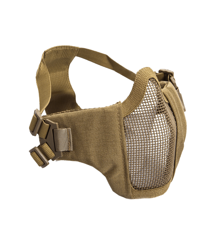 ΜΑΣΚΑ SOFT, Mesh Mask,ckeek pad, metal, lower half, ΤΑΝ