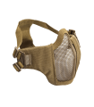 ΜΑΣΚΑ SOFT, Mesh Mask,ckeek pad, metal, lower half, ΤΑΝ