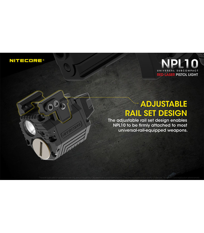 ΦΑΚΟΣ LED NITECORE NPL10, Set με μπαταρία CR2