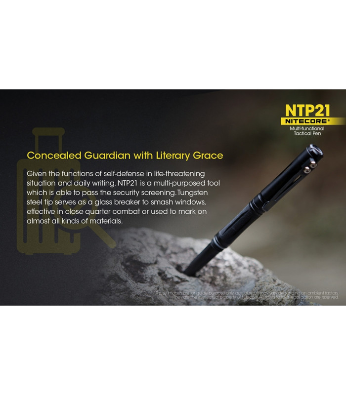 Tactical Pen NITECORE NTP21, Multifanctional
