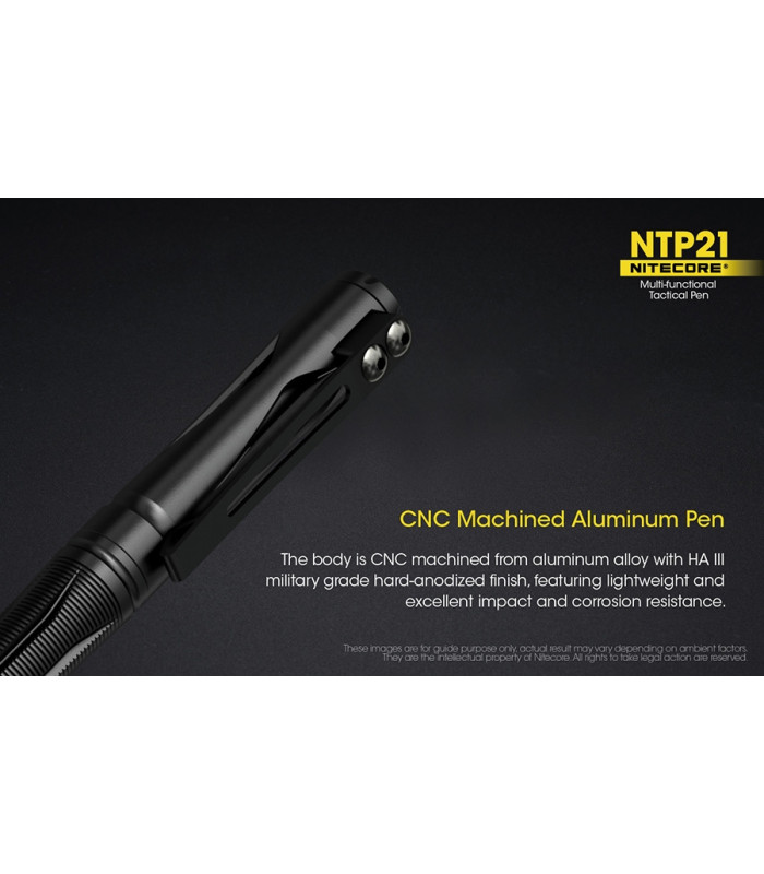 Tactical Pen NITECORE NTP21, Multifanctional