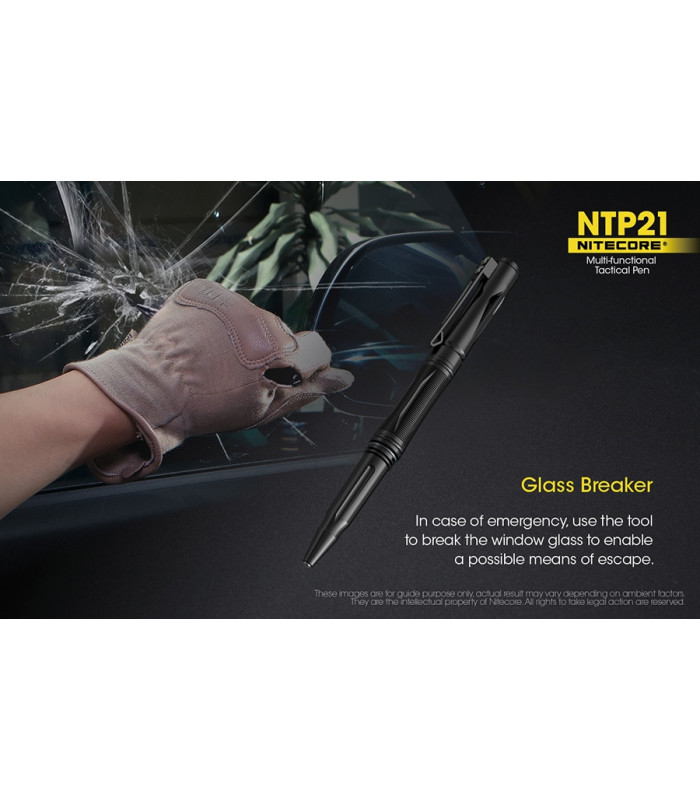 Tactical Pen NITECORE NTP21, Multifanctional