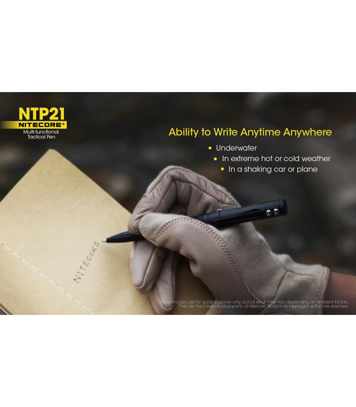 Tactical Pen NITECORE NTP21, Multifanctional