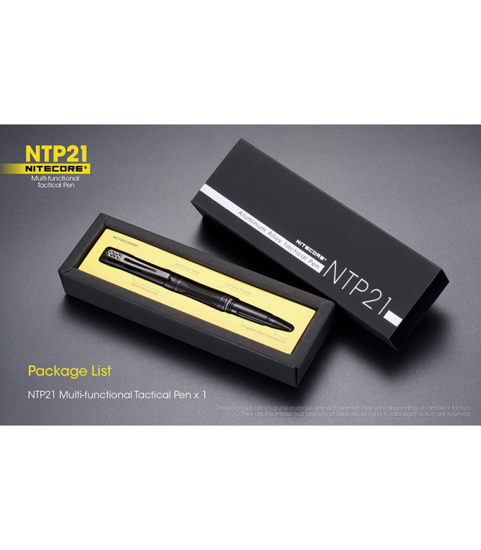 Tactical Pen NITECORE NTP21, Multifanctional
