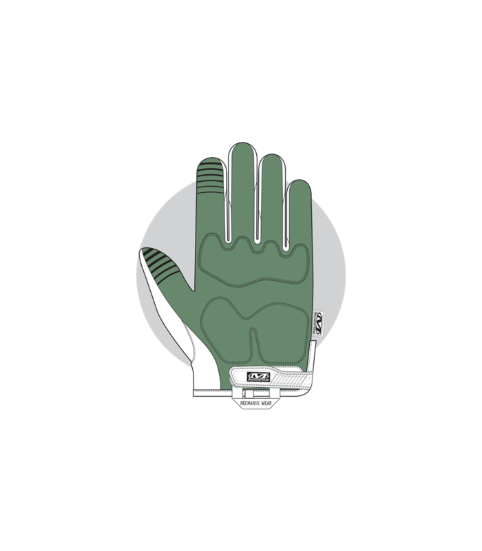 ΓΑΝΤΙΑ MECHANIX, M-pact, Olive Drab, Size XL