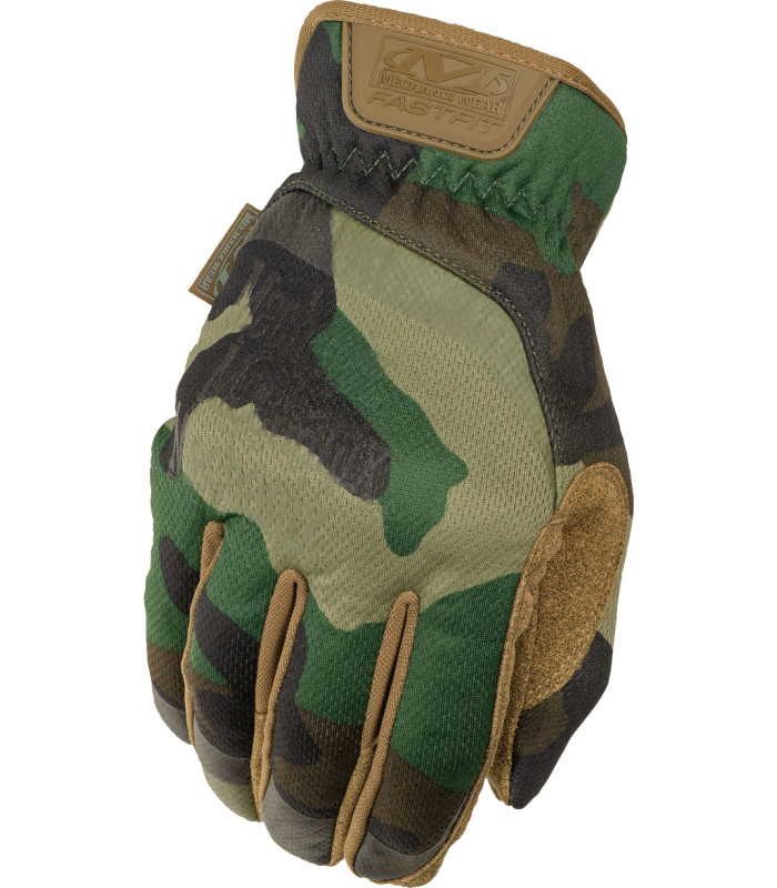 ΓΑΝΤΙΑ MECHANIX, Fastfit, Woodland Camo, LG