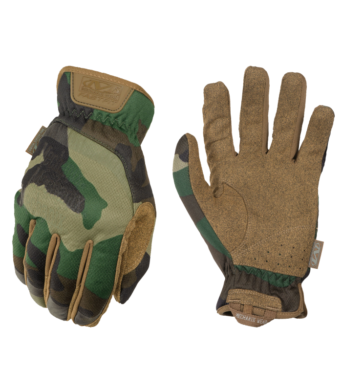 ΓΑΝΤΙΑ MECHANIX, Fastfit, Woodland Camo, MD