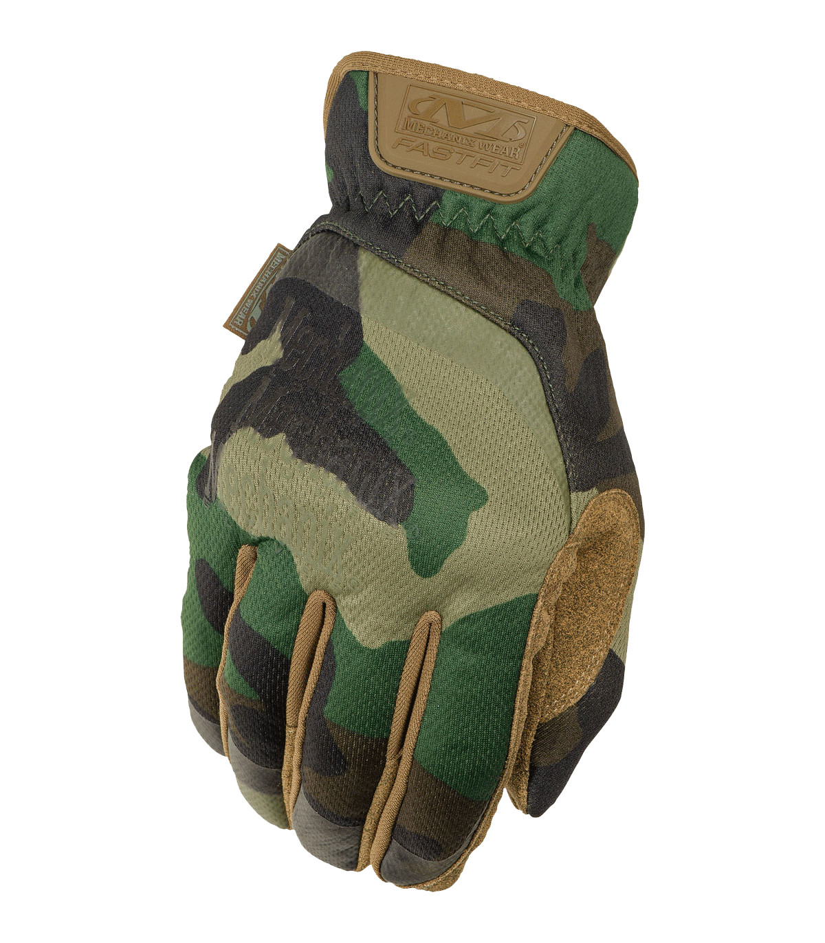 ΓΑΝΤΙΑ MECHANIX, Fastfit, Woodland Camo, MD